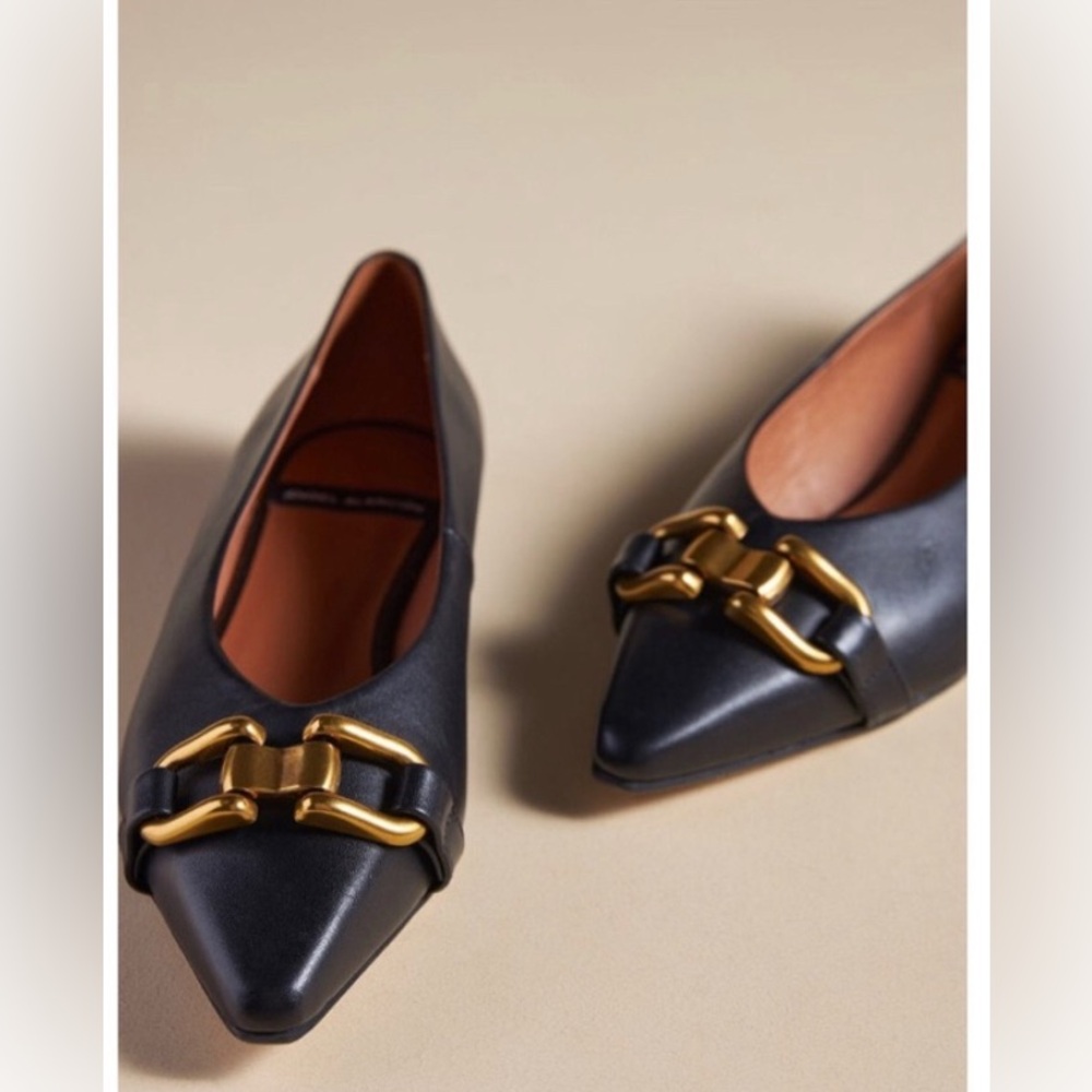NWT Anthropologie Angel Alarcon Pointed Toe Flats